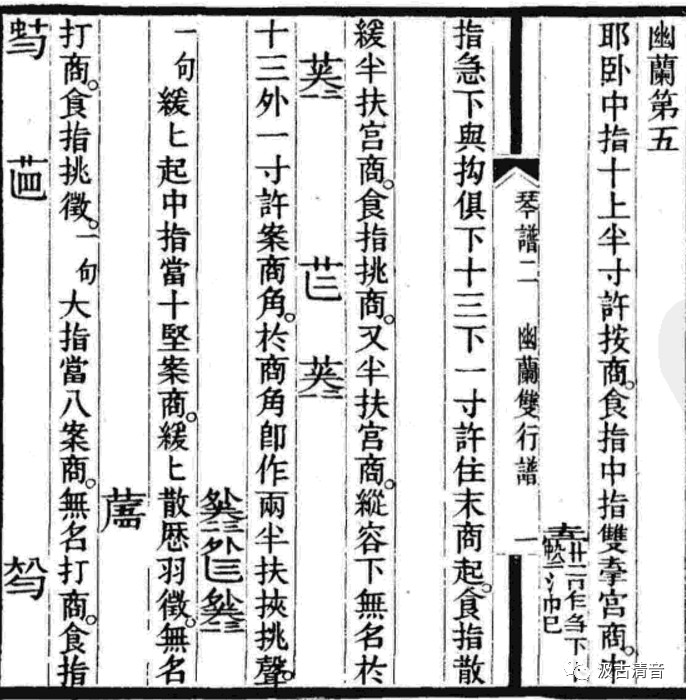 文字曲谱幽兰_幽兰黛尔图片(3)