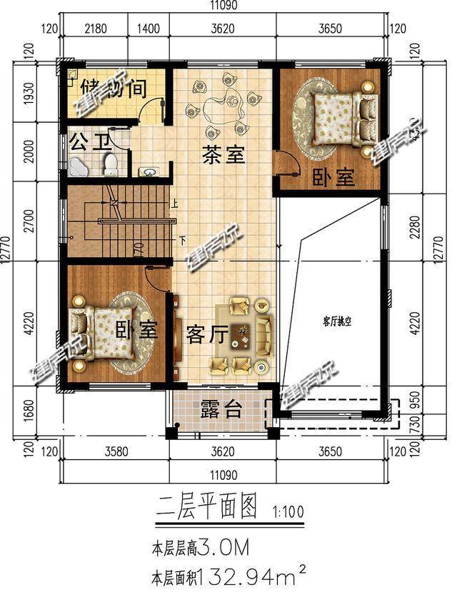 占地40平米三层设计,4x10米自建房图纸 5款占地120平三层别墅最适合农村建的欧式别墅收藏图纸不迷路