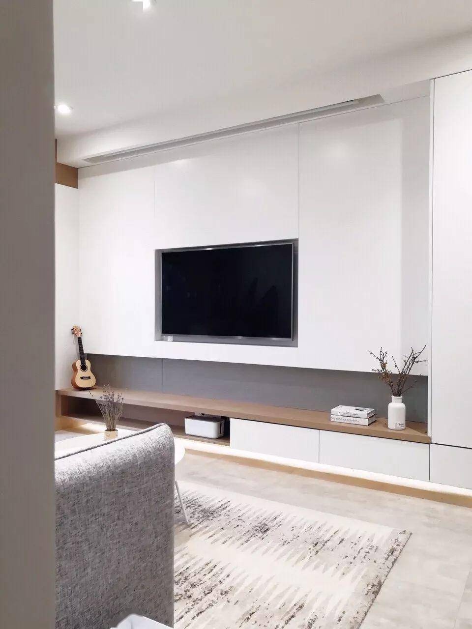电视机壁挂安装,装出简洁的电视墙,看起来就很大方!