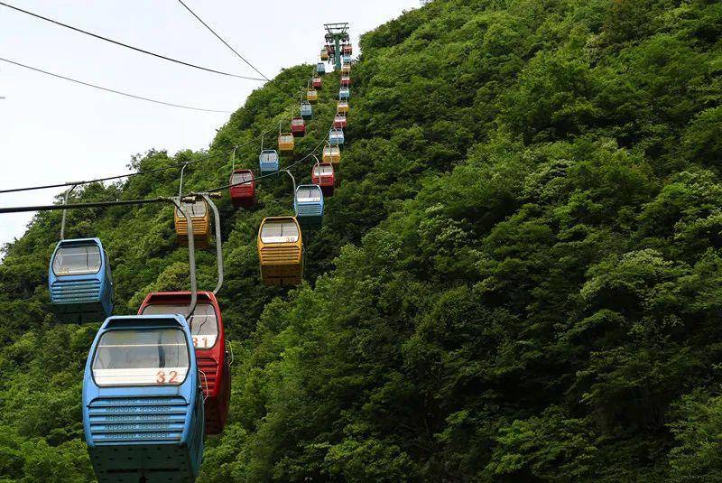 佛宝山景区缆车.李传书 摄