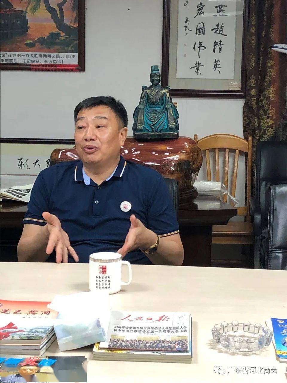 广东省河北商会常务副会长王建飞佛山市河北商会常务副会长赵厚凯佛山