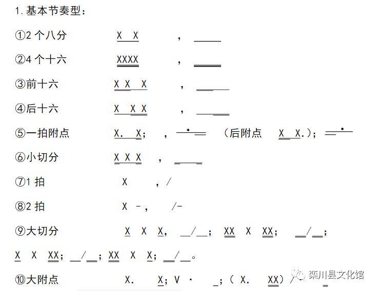 线上课堂 基础乐理知识-节拍,节奏,与节奏型