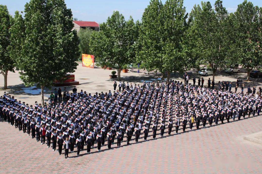 锻造意志,奋战中考"—石塔实验学校,赵县第四中学升旗仪式纪实