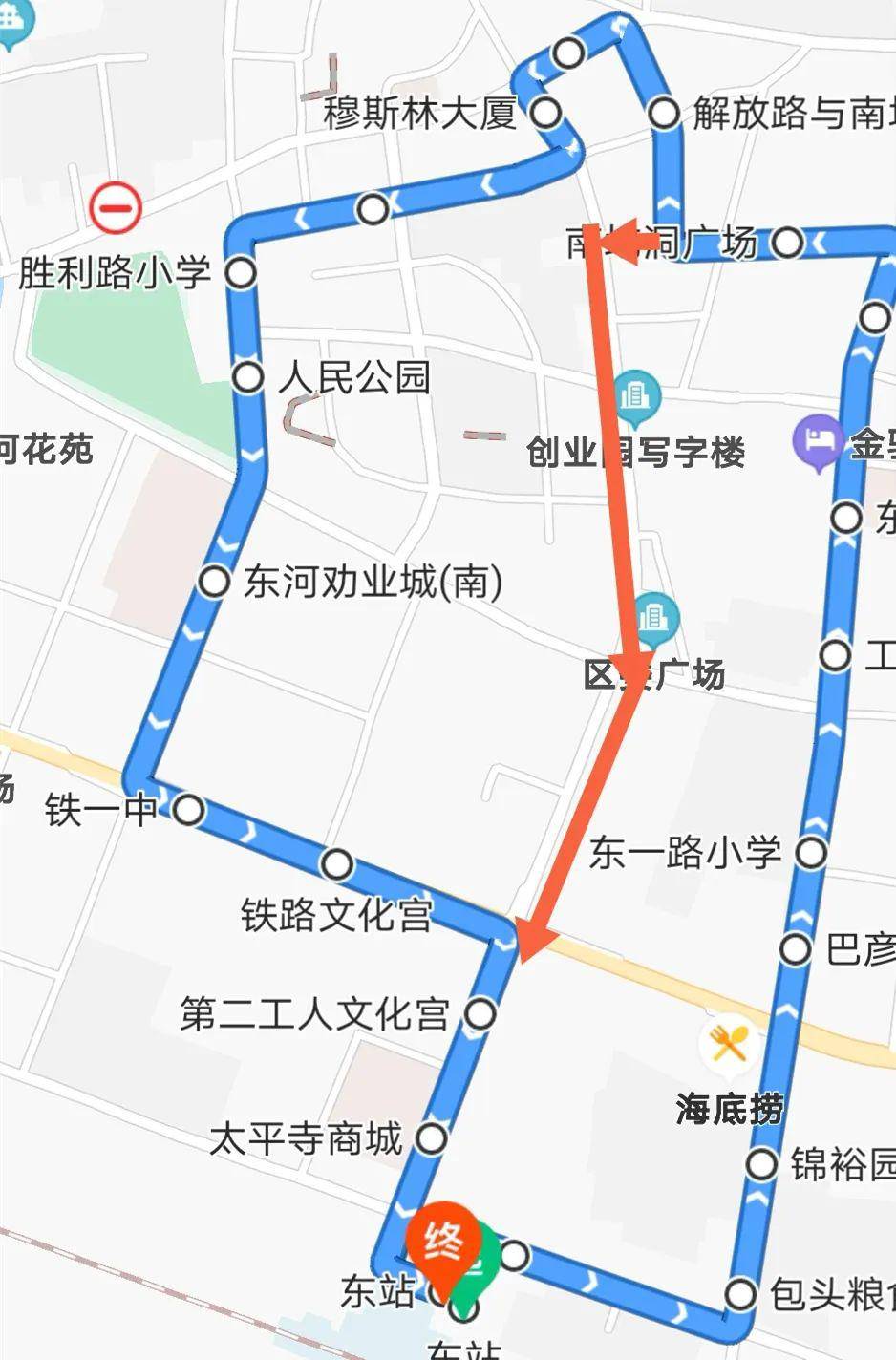 便民服务修路5条公交线路临时改线