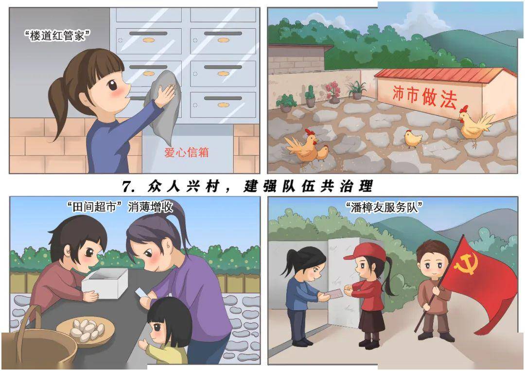 看过来!建德党建引领"强村善治十条"漫画版新鲜出炉!