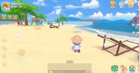 ▋开心农场 我们最后一个到达的地点就是开心农场啦,小摩尔在游戏