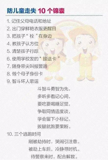 国际失踪儿童日：最好的保护是教会孩子自我保护