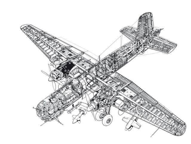 二战德国鼎盛时期唯一款重型轰炸机亨克尔he177
