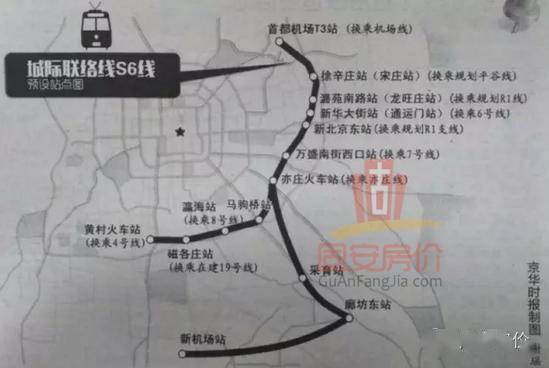 总投资6500亿京津冀城际铁路网规划大全