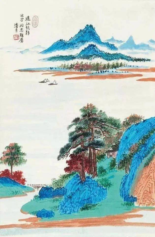 真想住进这女子的山水画里_搜狐网
