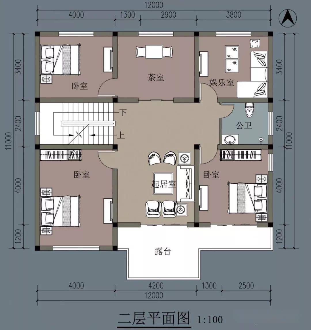 9套农村自建别墅户型设计,经典实用,接地气看过的人都说设计的好