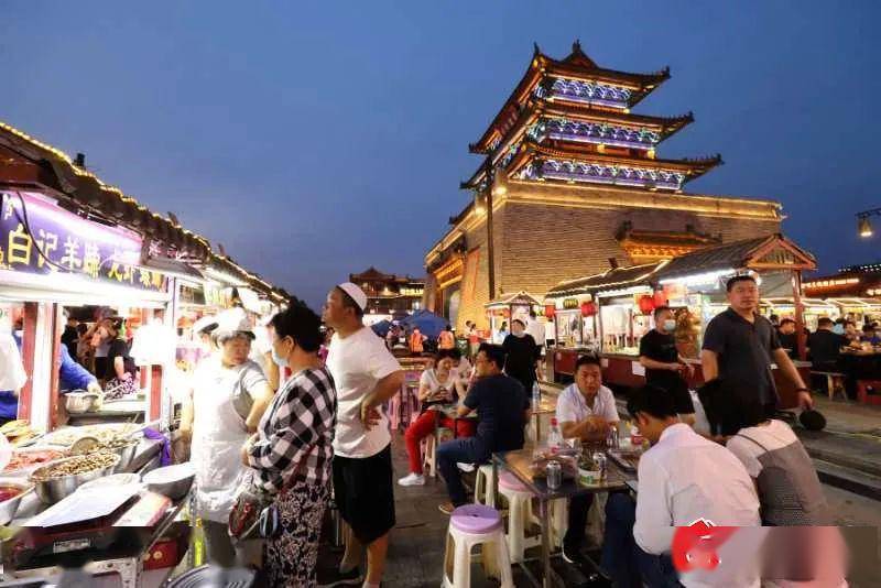 开封鼓楼夜市,西司夜市开了!