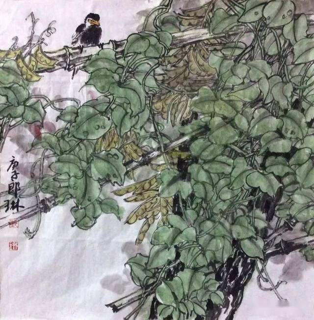 作品入选第五,六,七,八,九,十届全国著名花鸟画家作品展.