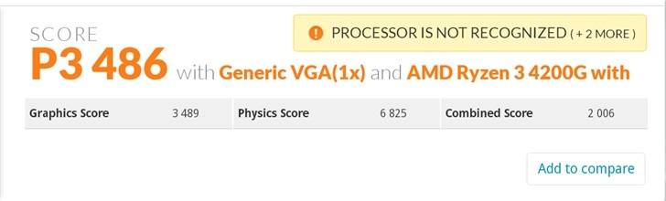 AMD R3 4200G 4 8 3.8GHz