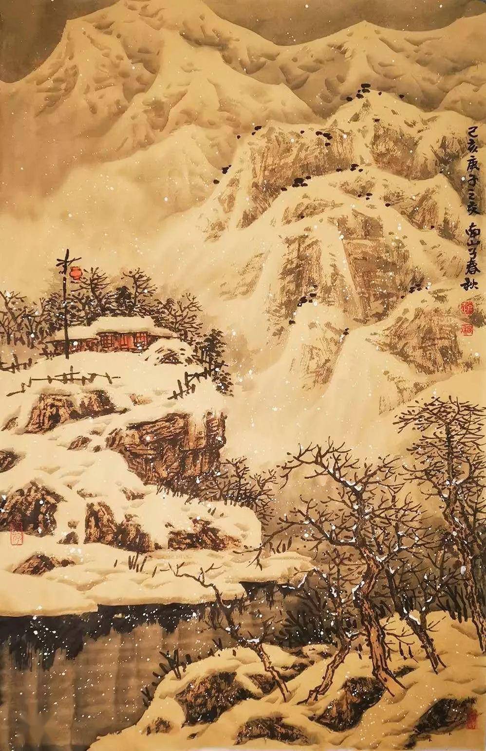 春秋书画讲堂:冰雪山水