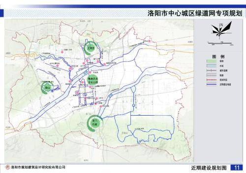 洛阳市中心城区绿道网专项规划公示