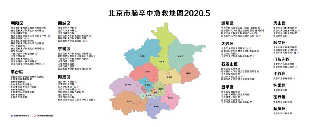 最新版北京市脑卒中地图正式发布
