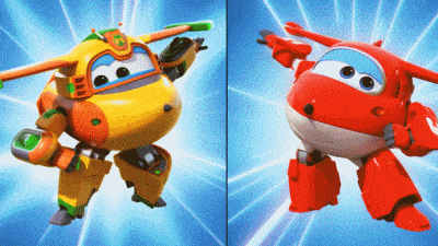 先来一睹为快吧 遇到困难呼叫超级装备 超酷变身获取超级能量 没有