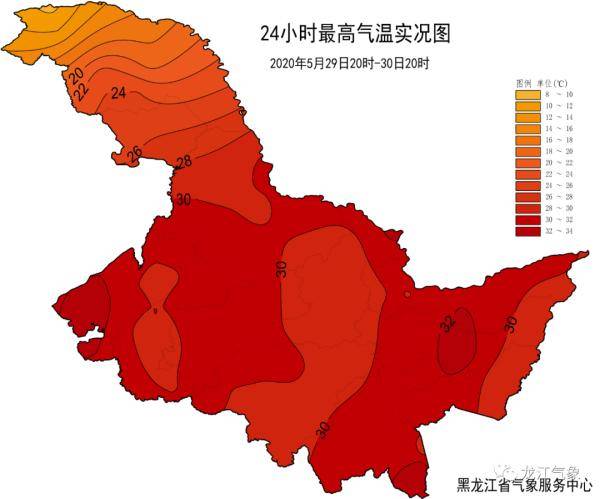 气温|六月开篇，黑龙江省降水降温！气温下降8℃以上