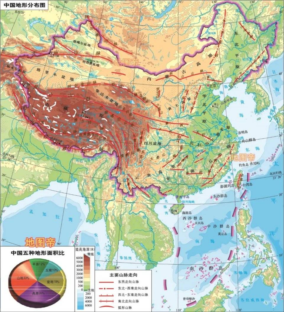 最新最详细的世界地图和中国地图,可能是这两张