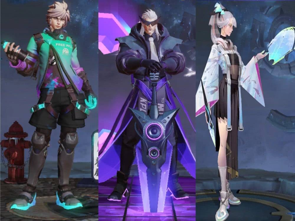 kpl天狼限定三款皮肤对比发现上官婉儿的最差最好的没几个会玩