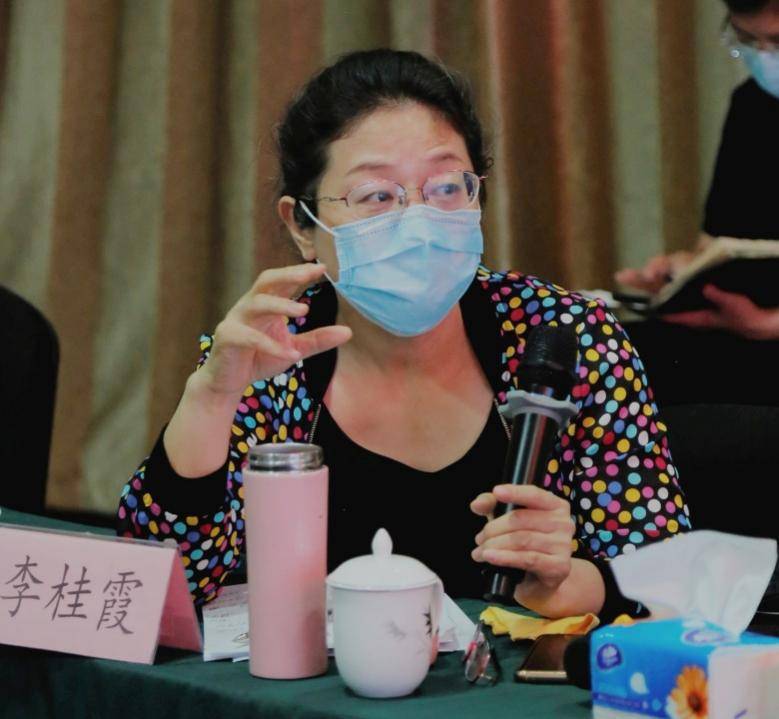 李桂霞表示大会内容矩阵设计符合十九大报告要求.