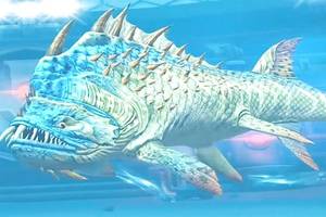 「班克」侏罗纪世界游戏 100级箭射鱼vs异棘鲨vs巨型鹦鹉螺