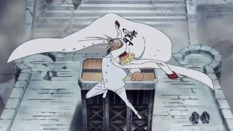 海贼王：卡普一拳重创马尔科，有偷袭因素，赤犬偷袭也能做到