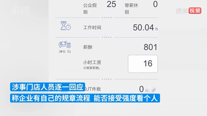 兼职时薪16元你能接受吗?优衣库门店回应大学生发文吐槽
