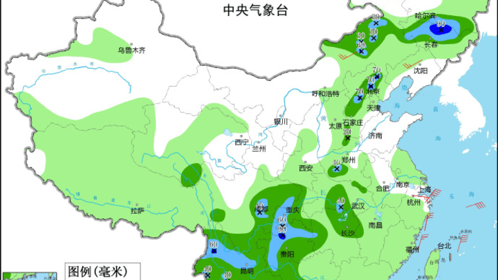 今夜起东北等地有强降雨,局地累计雨量超300毫米,你感到害怕吗?