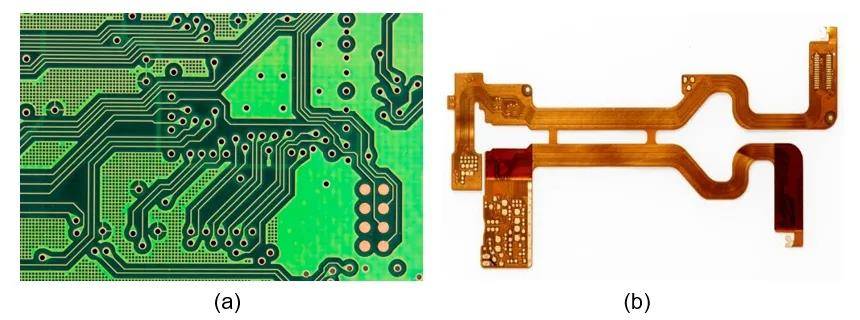 软式电路板(fpcb:flexible pcb):一般使用聚对苯二甲酸乙二酯(pet)或