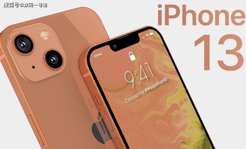 iphone13实物图,iPhone13正面图 原创iphone 13机模实物照曝光,实锤小刘海大镜头,touch id有望回归