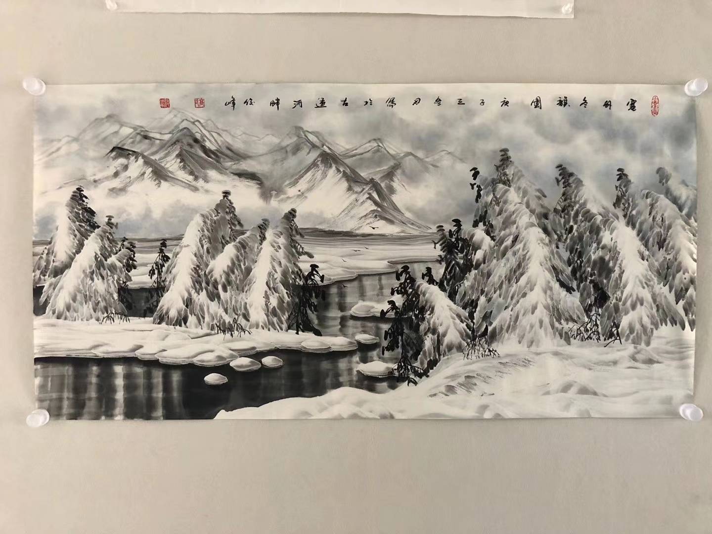 于志学大弟子,冰雪画家高俊峰