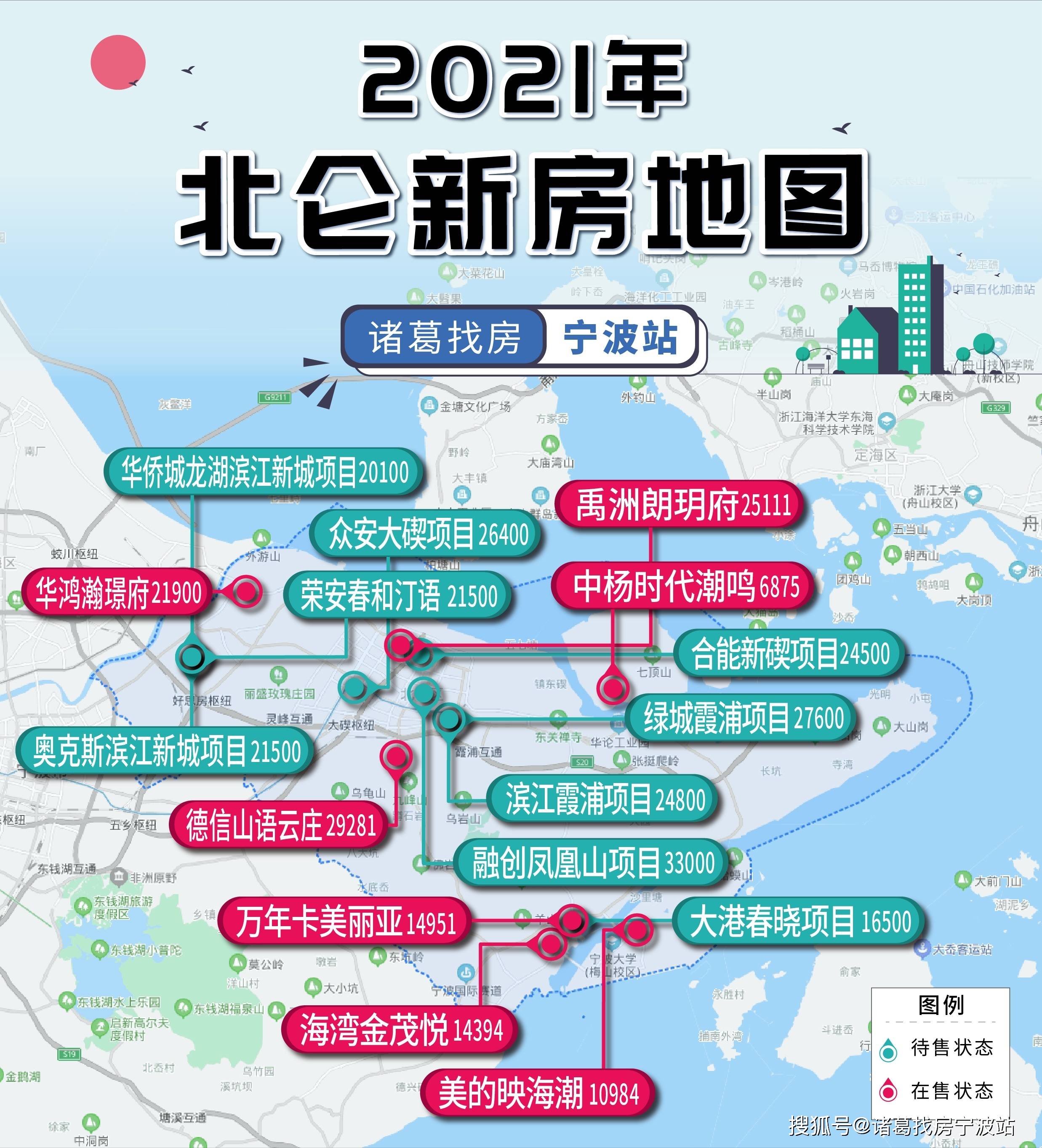 最新最全宁波市六区新房地图拿走不谢