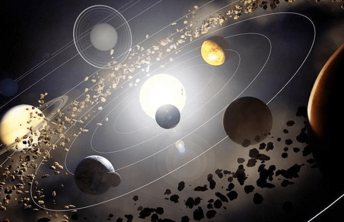小行星带是怎么形成的?是一颗行星爆炸而留下的碎片吗