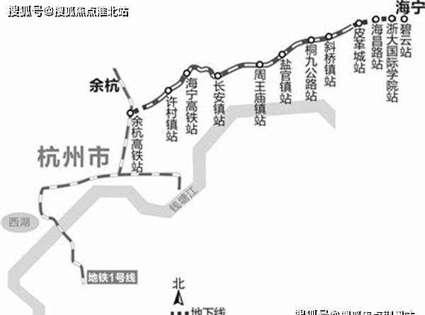 距离项目5公里,即可到达海宁西站(沪昆高铁,沪杭段)每日近30班次,40