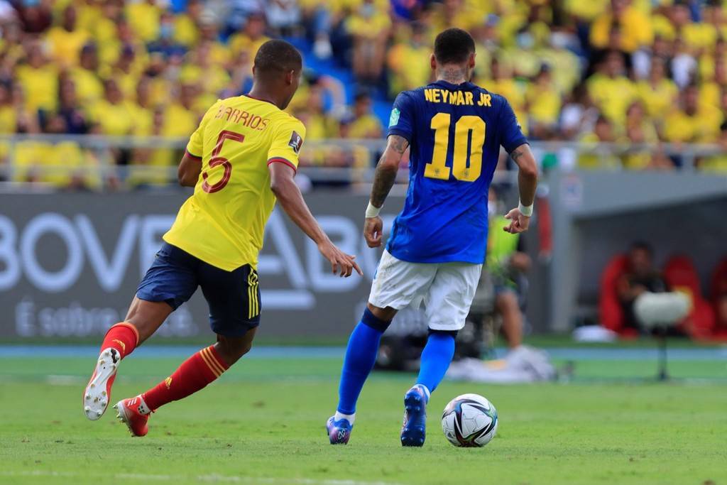 2022世界杯南美区预选赛:哥伦比亚0-0巴西