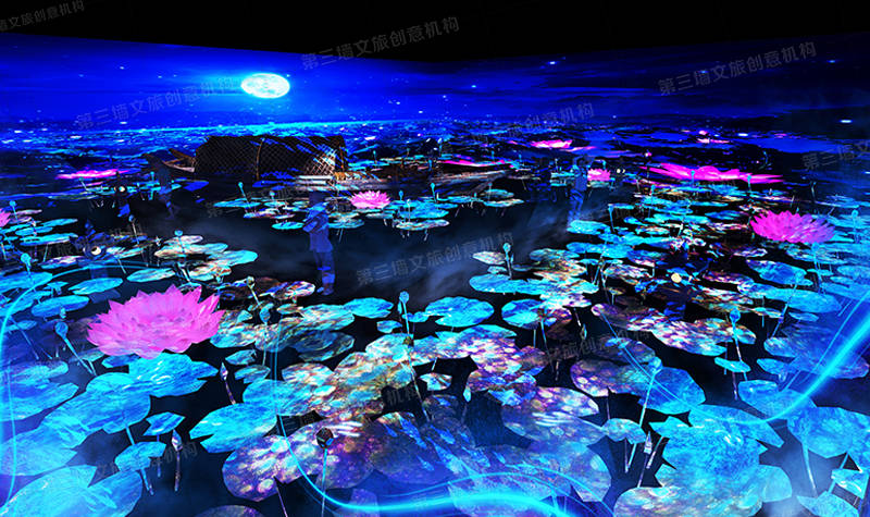 五大光影模式的沉浸式夜游体验项目迅速提升景区夜间经济活力