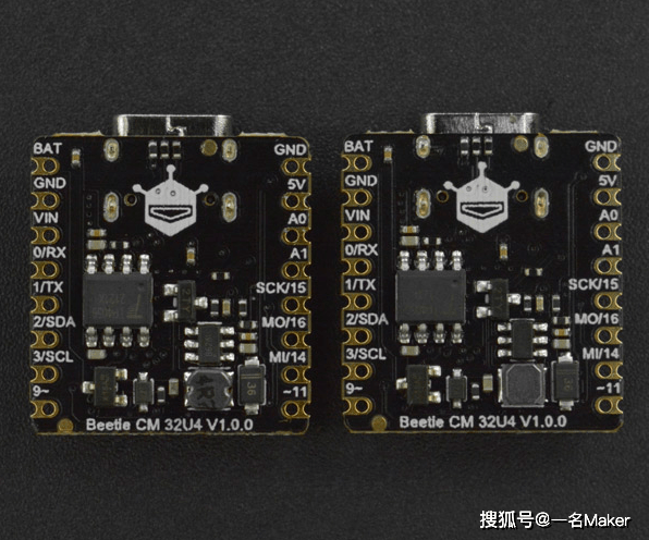 器优点:beetle cm-32u4和beetle控制器都是小身材但能力强的典型代表