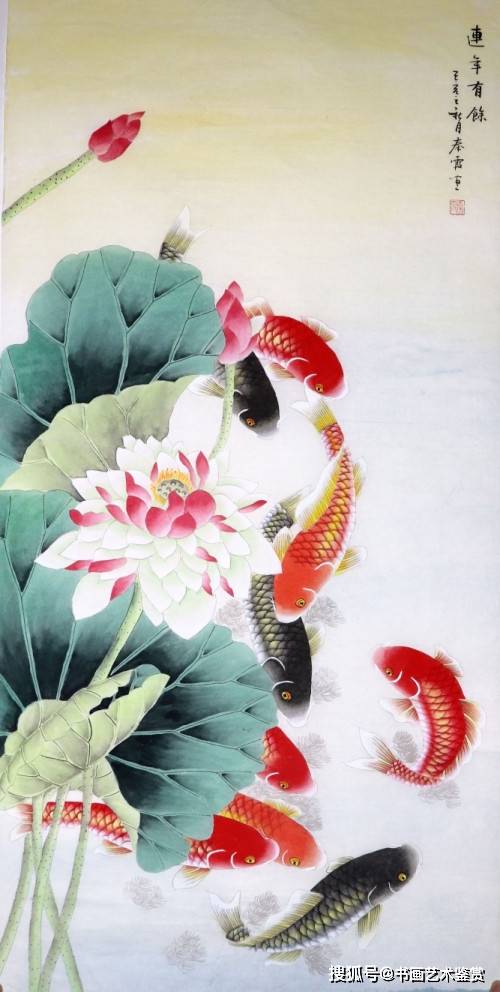 秦霞工笔画欣赏