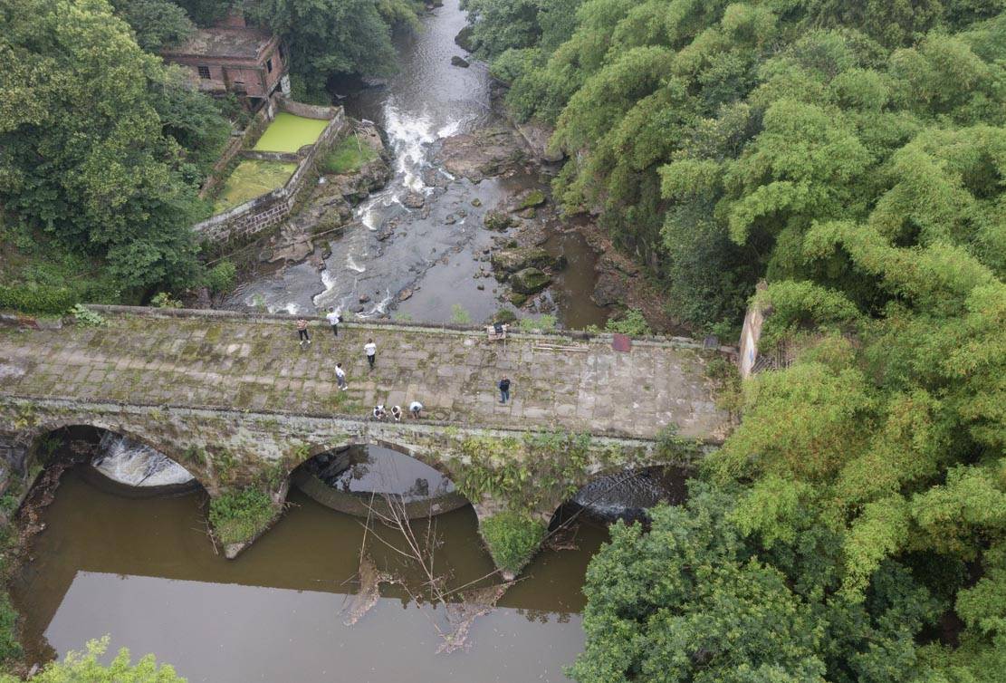 仁寿小三峡风采依旧的永清桥