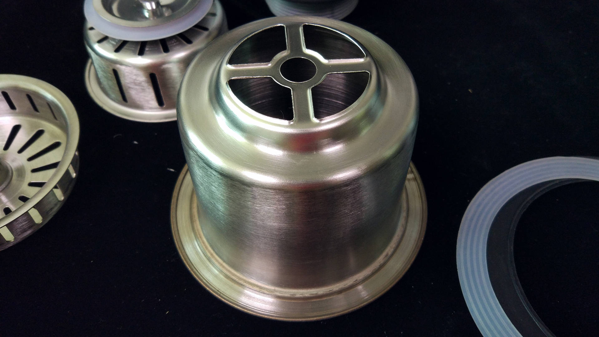 潜水艇多层防水双洗菜盆CSQ-12下水管套拆，彻底处理溢水问题