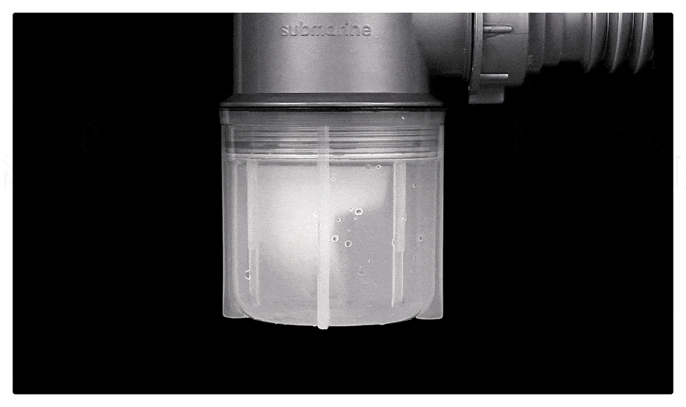 潜水艇多层防水双洗菜盆CSQ-12下水管套拆，彻底处理溢水问题