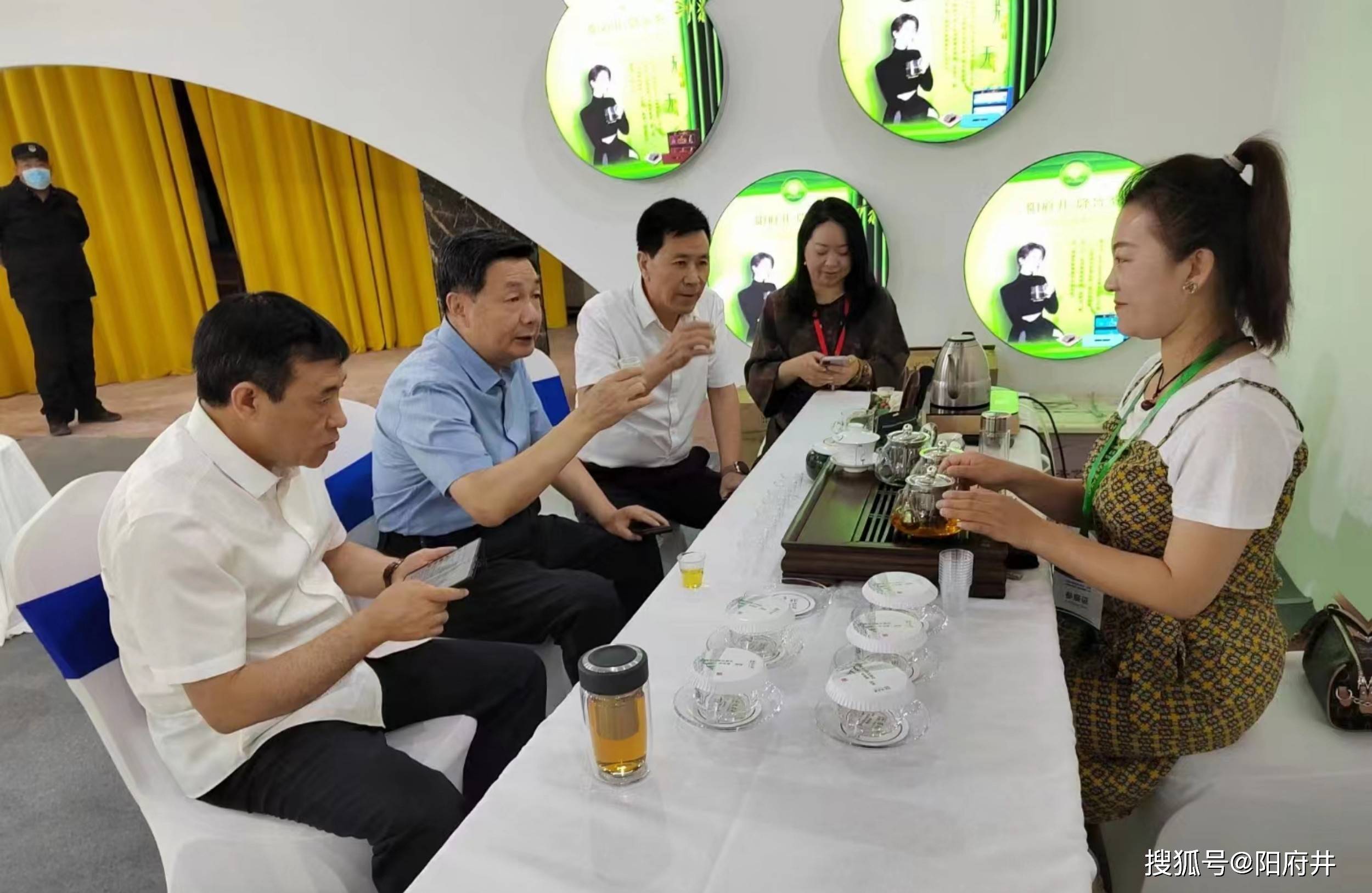 阳府井枣芽红茶出彩第五届太原茶博会