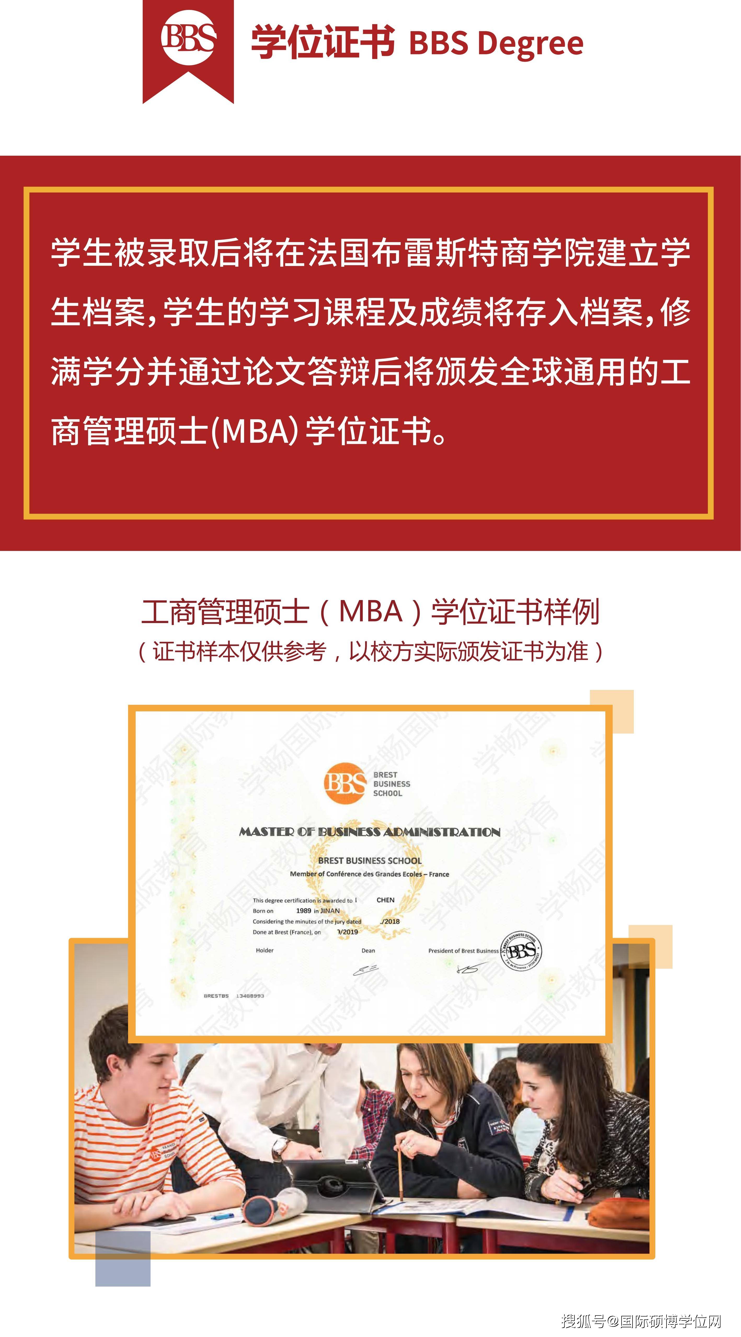 法国布雷斯特商学院全球qs排名怎么样，在职mba硕士dba博士官网报名学费多少钱