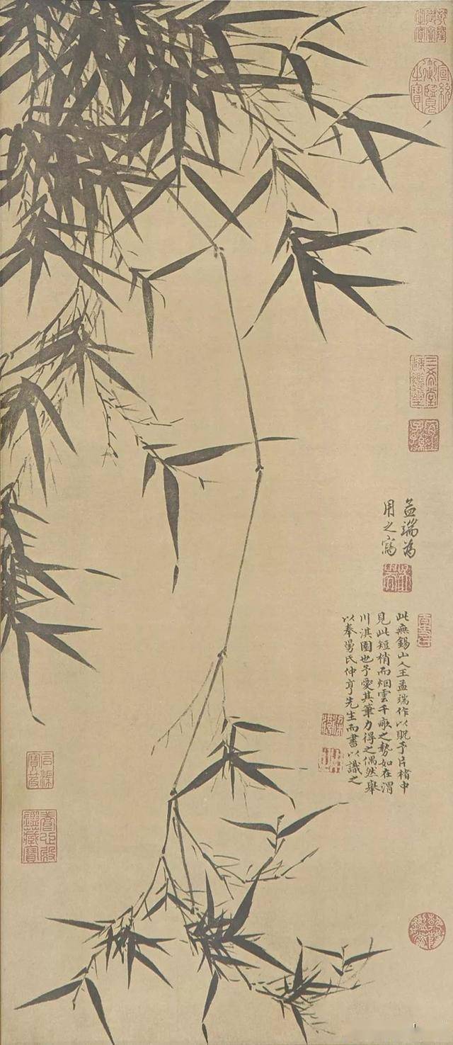 明朝第一画竹高手|王绂作品欣赏