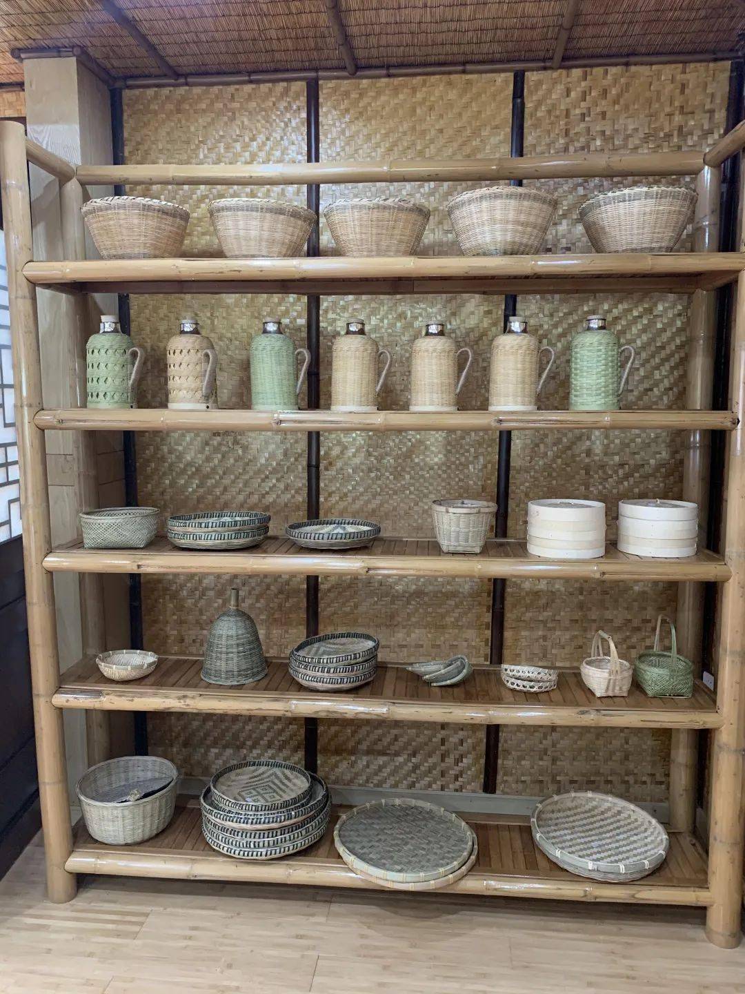 竹编工艺品欣赏