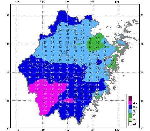 今明(5-6日)浙江部分仍有大雨暴雨 浙西局部大暴雨_地区