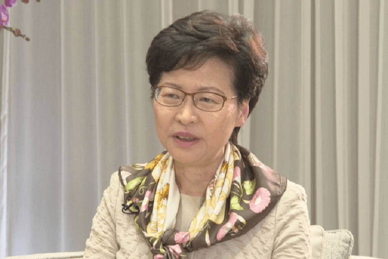 宪法|林郑月娥再就“港区国安法”表态：合宪、合法，惩治极少数人的犯罪行为