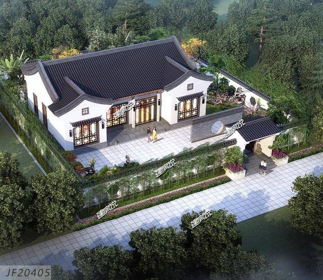 四川小伙,仅花20万建带庭院的中式别墅,实在太牛了